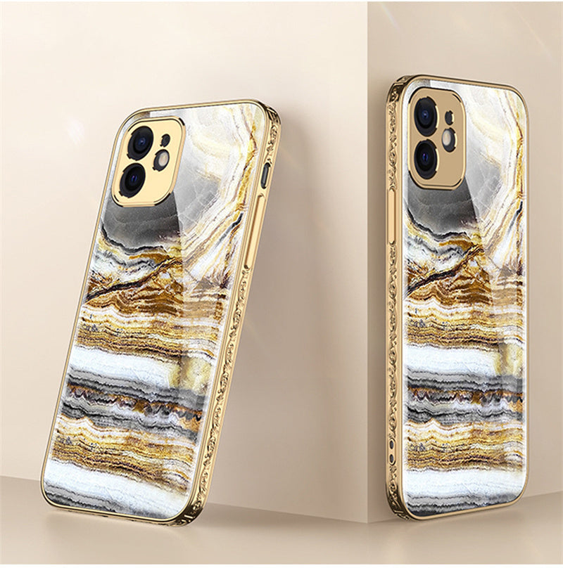 Mobile Phone Shell Embossed Electroplating Phone Case Mobile Phone Shell Embossed Electroplating Phone Case